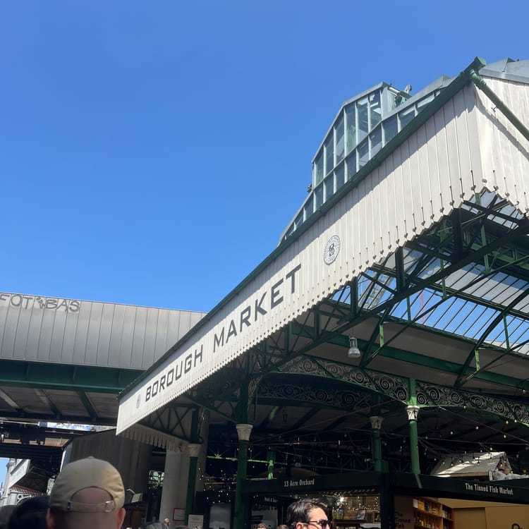 Strawberries at Borough Market